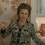 Betty's leopard print cardigan on Elsbeth