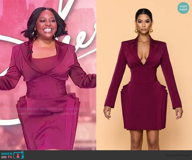 BFYNE Blair Top worn by Sherri Shepherd on Sherri