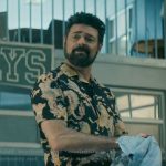 Billy’s dragon print shirt on The Boys