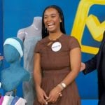Braedyn’s brown smocked dress on Good Morning America
