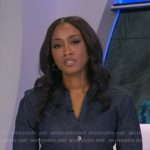 Brittany’s denim shirtdress on Good Morning America