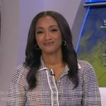 Brittany’s stirped polo dress on Good Morning America