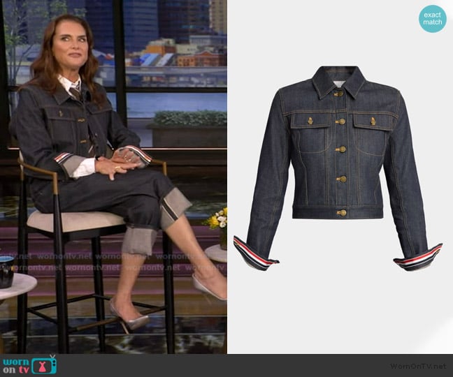  worn by Brooke Shields on Live with Kelly and Mark