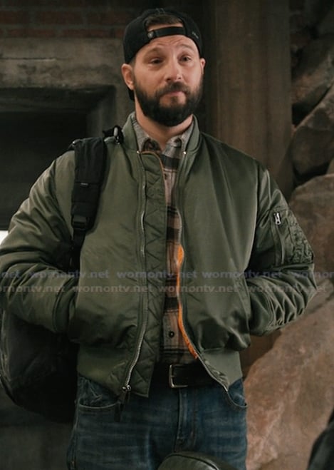 Cal’s green bomber jacket on Marshals