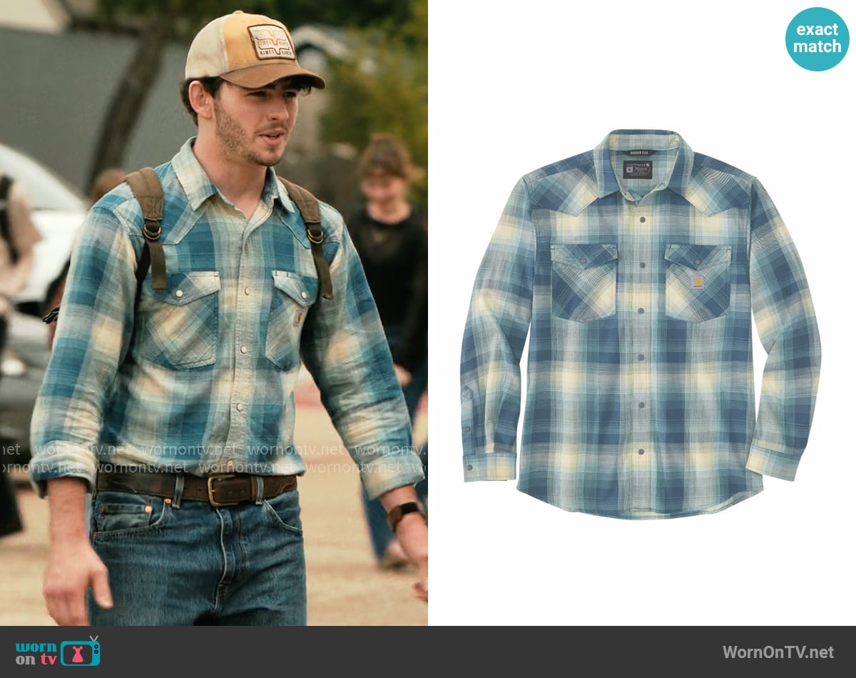 Carhartt Montana Shirt worn by Carter (Finn Little) on Dutton Ranch