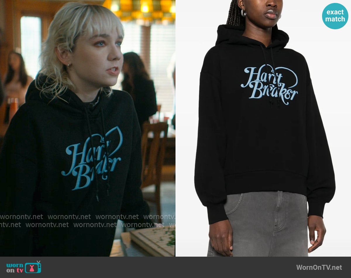 Carhartt WIP Harttbreaker hoodie worn by Jules Logan (Julia Sarah Stone) on Off Campus