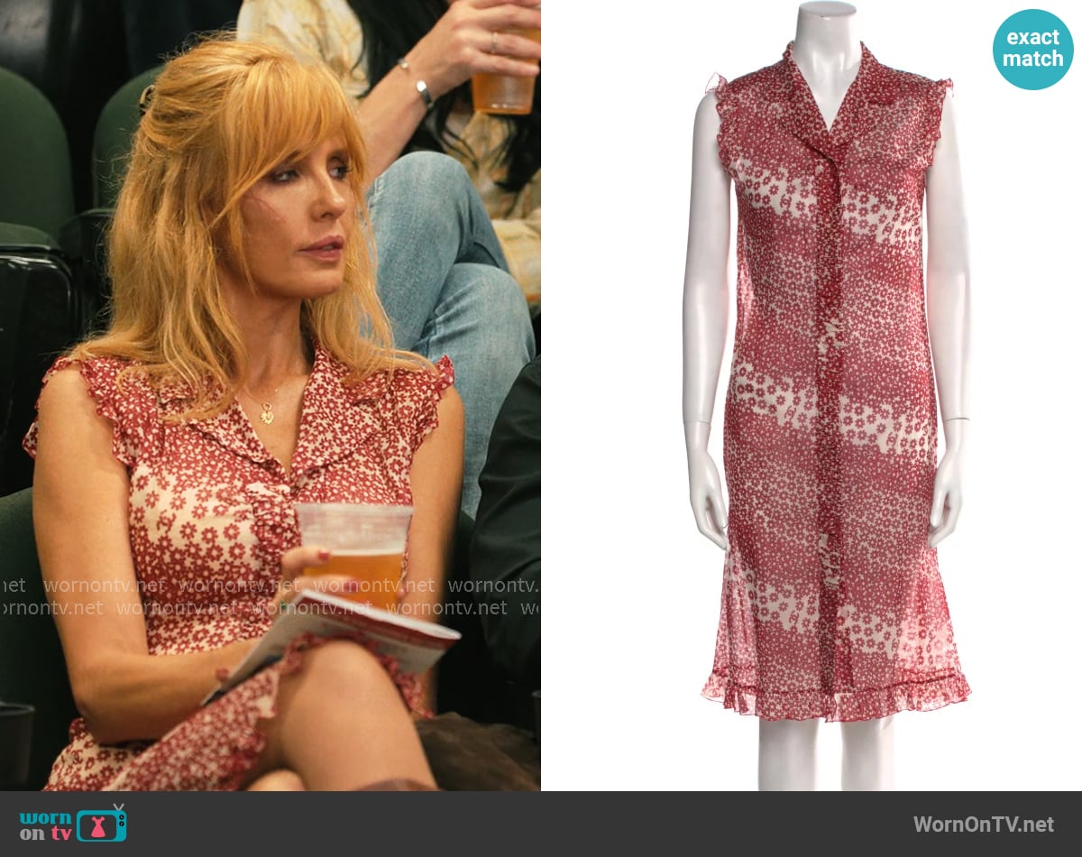 Chanel Vintage Midi Dress worn by Beth Dutton (Kelly Reilly) on Dutton Ranch