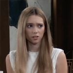 Charlotte’s white tank top on General Hospital