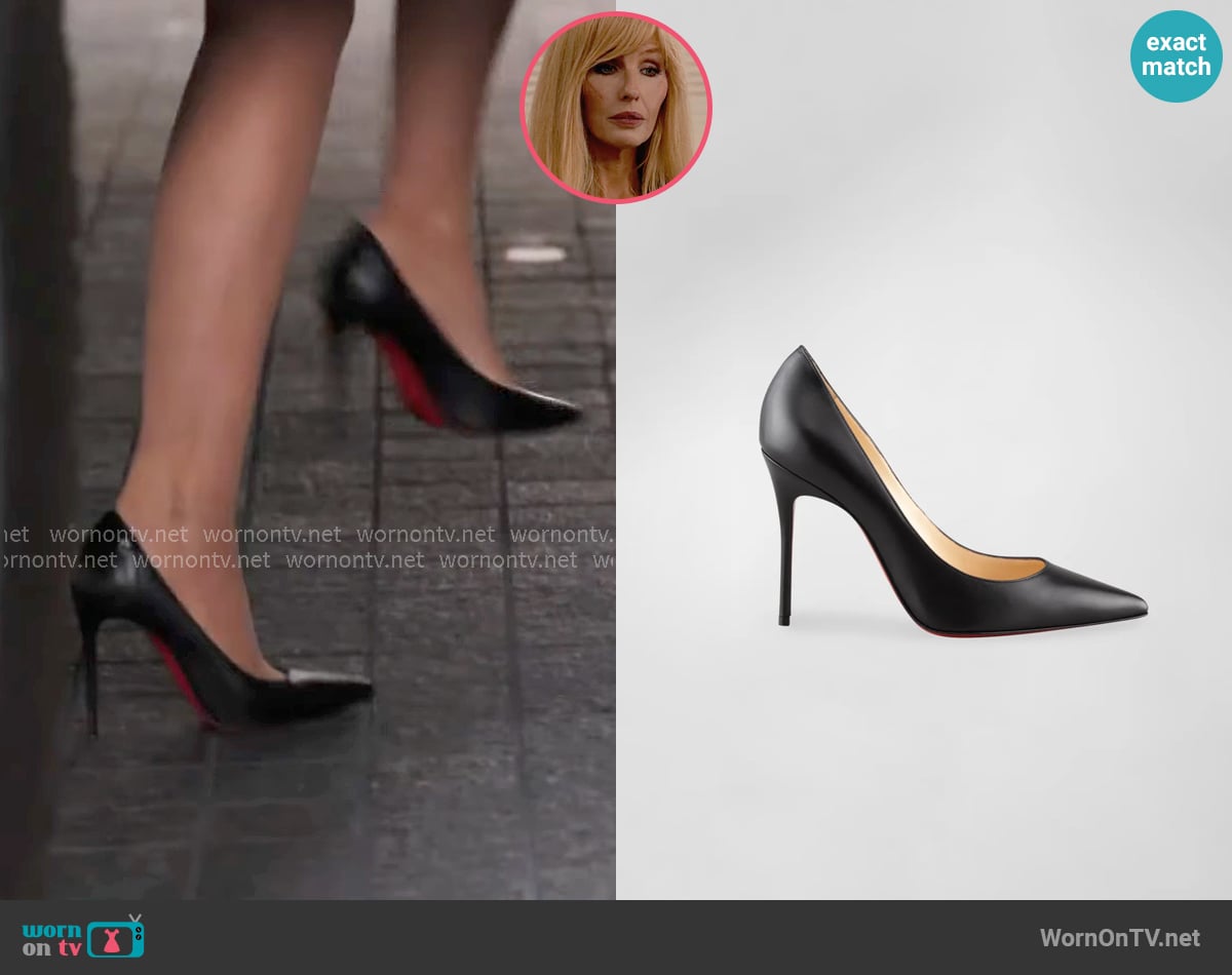 Christian Louboutin 100mm Kate Pumps worn by Beth Dutton (Kelly Reilly) on Dutton Ranch