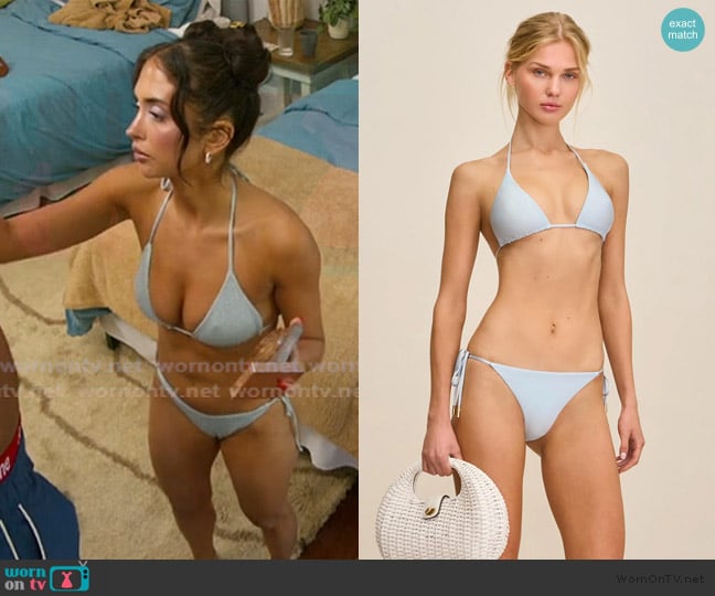 Cult Gaia Estella Bikini Top worn by Dara Levitan on Summer House