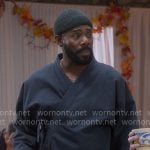 Danny's denim wrap jacket on The Four Seasons