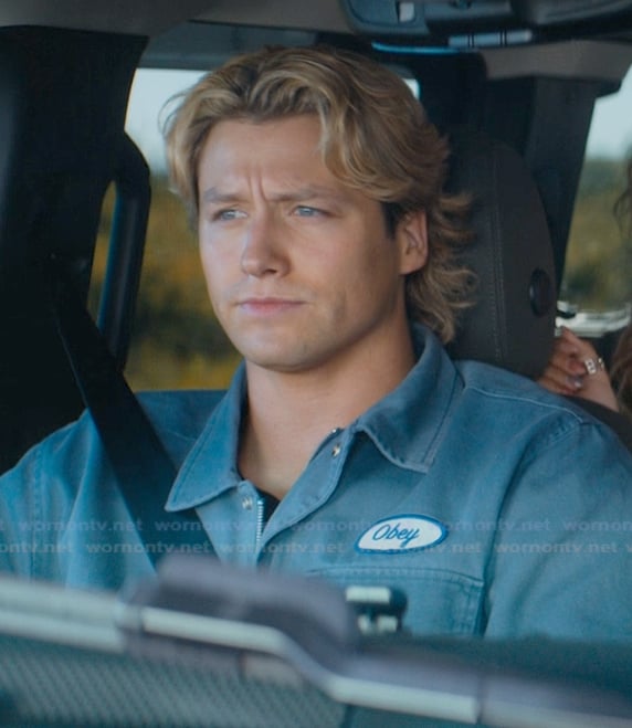 Dean’s denim shirt on Off Campus