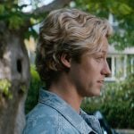 Dean’s floral denim jacket on Off Campus