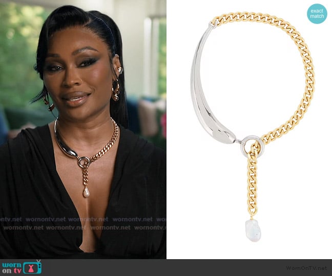 Cynthia’s confessional necklace on RHOA