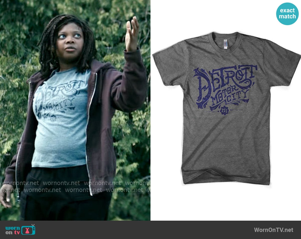 Detroit Shirt Company Detroit Vintage Font Tee