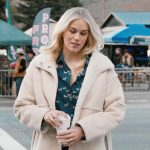 Dolly’s white shearling jacket and blouse on Marshals