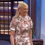 Dr. Elisa Port’s paisley print dress on The Kelly Clarkson Show