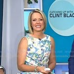 Dylan’s floral crisscross dress on Today