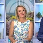 Dylan's floral crisscross dress on Today