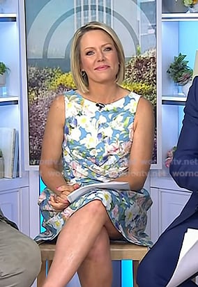 Dylan’s floral crisscross dress on Today