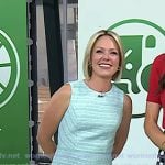 Dylan’s green tweed dress on Today