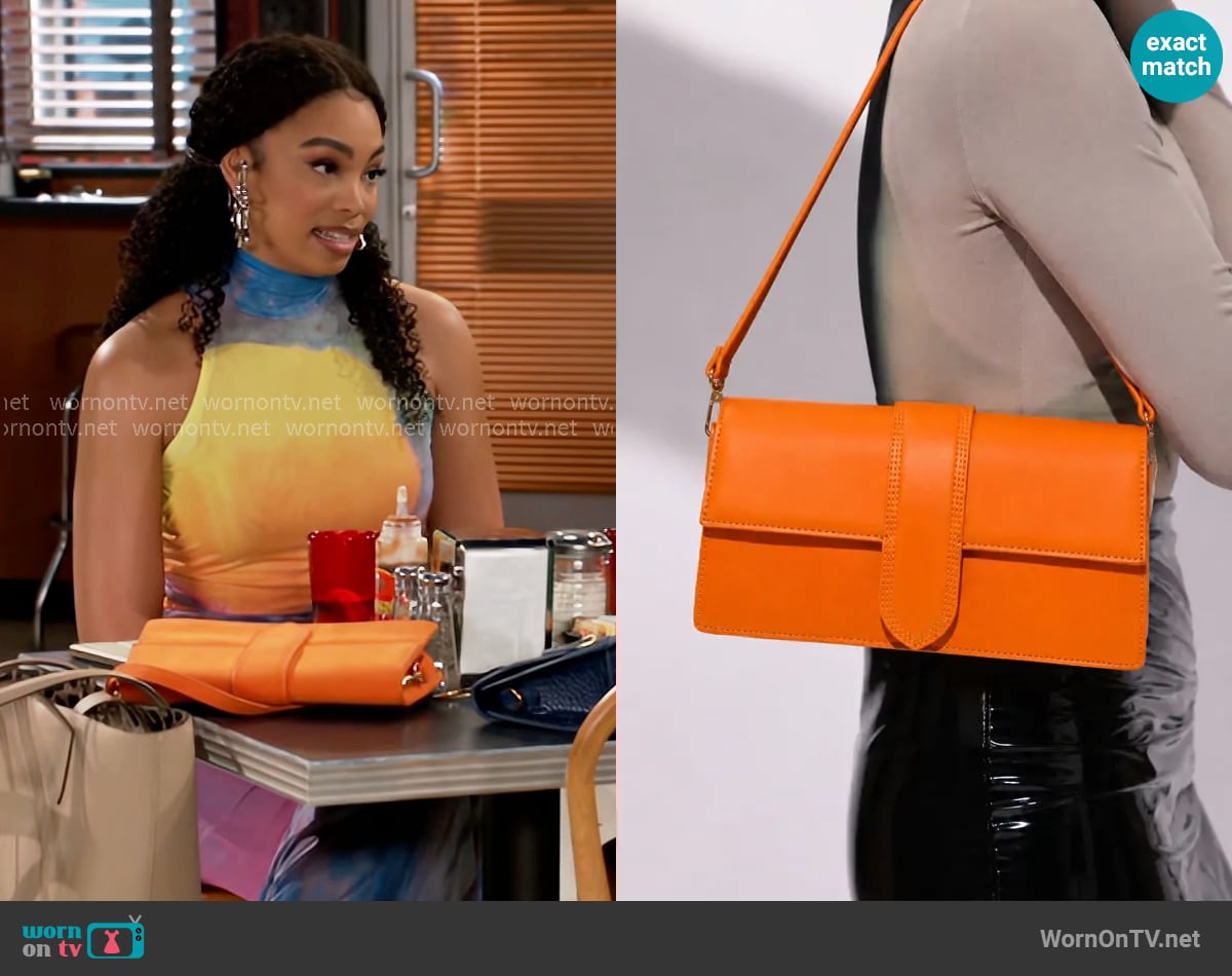 Fashion Nova Upscale Chic Handbag worn by Chelsea Hamilton (RhonniRose Mantilla) on Beyond the Gates