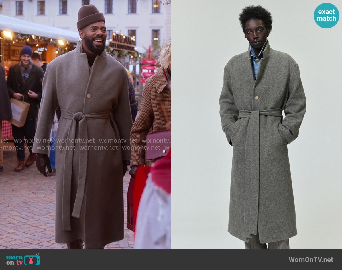 Fear of God Wool Relaxed Coat worn by Danny (Colman Domingo) on The Four Seasons