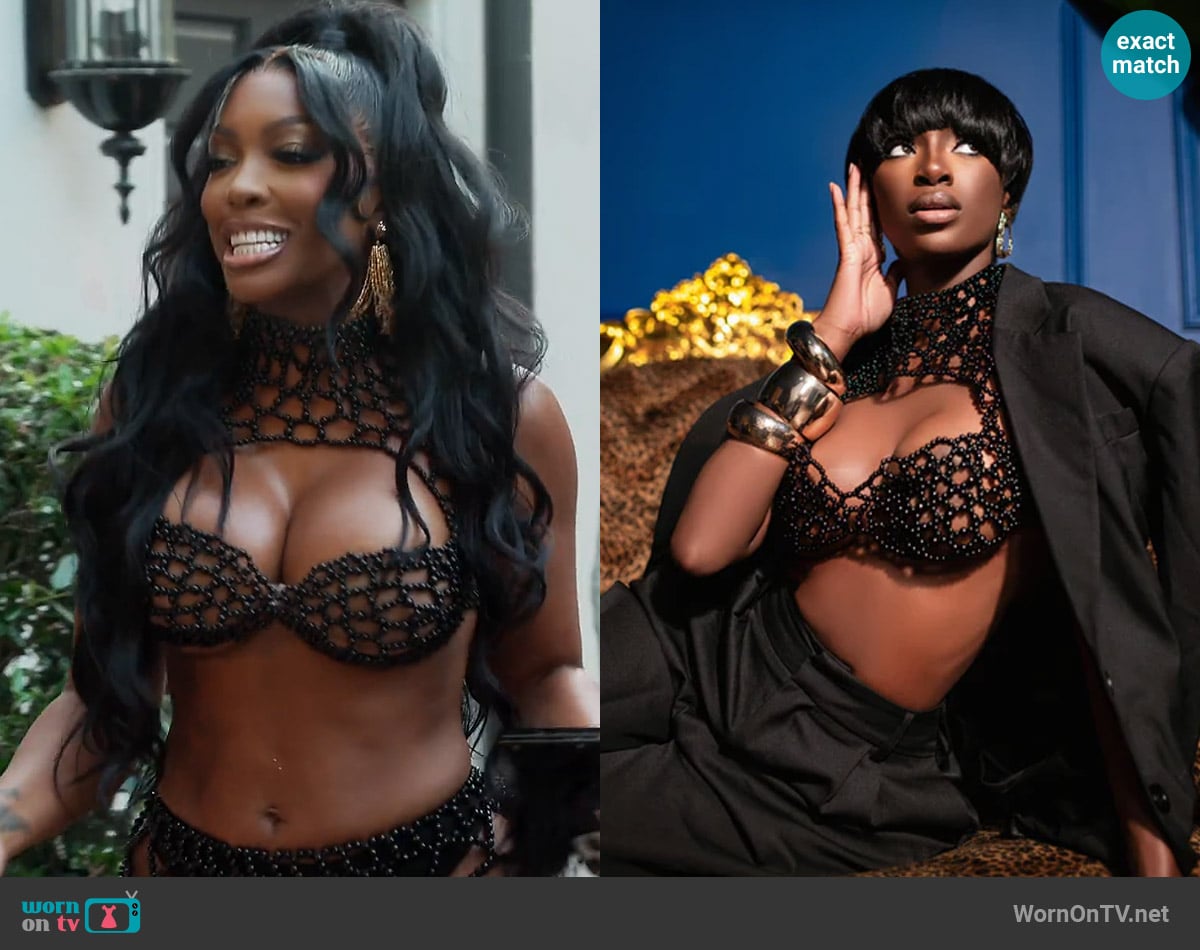 Franki Heiress Bralette worn by Porsha Williams on The Real Housewives of Atlanta
