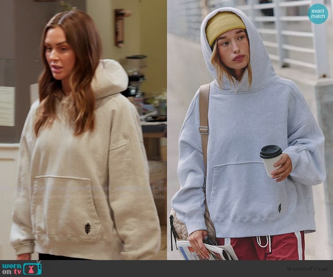 Free People A Cut Above Hoodie worn by Lala Kent on The Valley