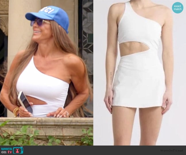 Free People Transcend Limits Skortsie dress worn by Liz McGraw on The Real Housewives of Rhode Island