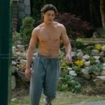 Garrett’s gray sweatpants on Off Campus