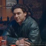 Garrett’s green bomber jacket on Off Campus