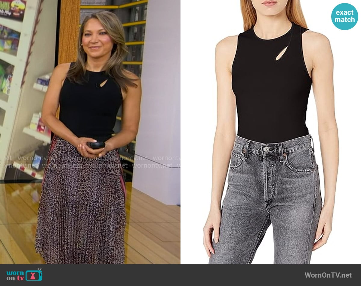 Hale Bob Elsie Skirt worn by Ginger Zee on Good Morning America