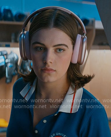 Hannah’s pink headphones on Off Campus