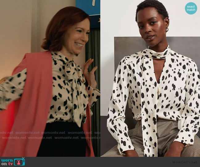 Hobbs Lawson Blouse worn by Elsbeth Tascioni (Carrie Preston) on Elsbeth