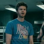 Hughie’s blue rich girl tee on The Boys