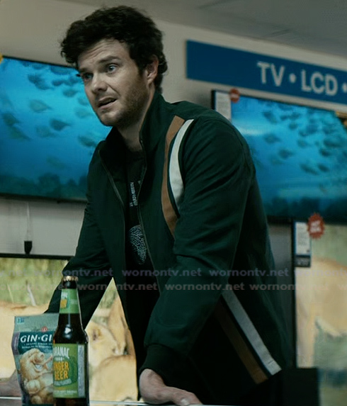 Hughie’s green striped jacket on The Boys