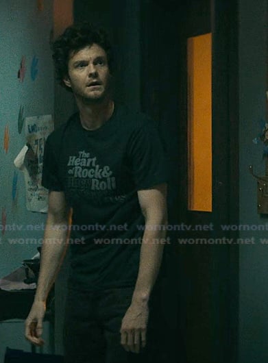 Hughie’s rock and roll tee on The Boys