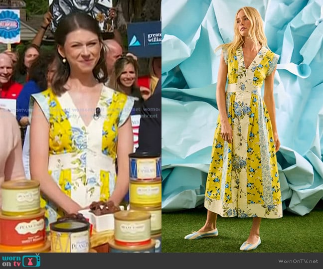 Hunter Bell April Dress worn by Betsy Watson on Today