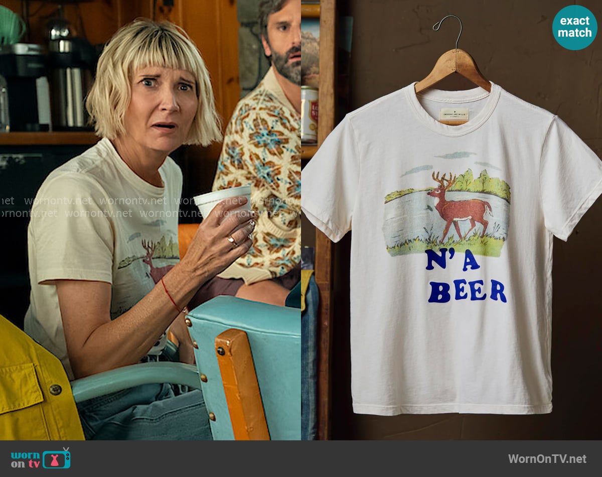 Imogene + Willie The Buck n a Beer Tee worn by Anne (Kerri Kenney) on The Four Seasons