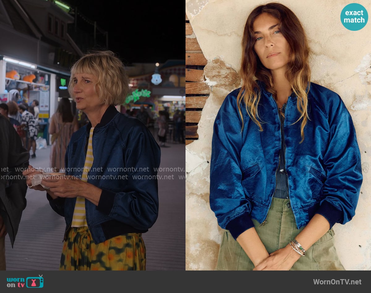 Imogene + Willie The Shelbyville Jacket worn by Anne (Kerri Kenney) on The Four Seasons