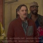 Jack’s brown jacket on The Four Seasons