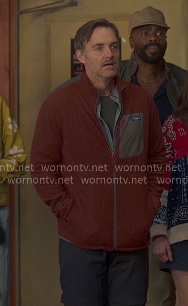 Jack’s brown jacket on The Four Seasons