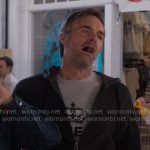 Jack's charcoal hoodie on The Four Seasons