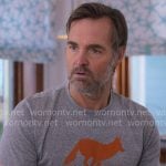 Jack's fox graphic tee on The Four Seasons