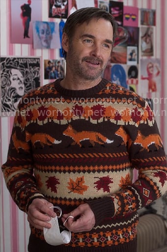 Jack’s fox sweater on The Four Seasons