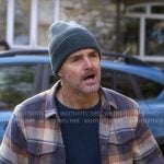 Jack's plaid flannel shirt on The Four Seasons