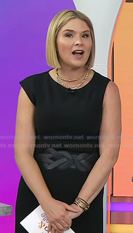 Jenna’s black knot belt on Today