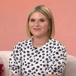Jenna's ivory dot print top on Today