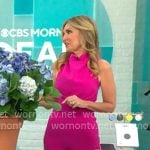 Jennifer Coffey’s pink jumpsuit on CBS Mornings